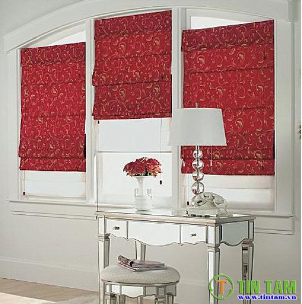 Rèm roman Q12, rèm vải roman đẹp, rèm vải roman cao cấp, rèm roman cao cấp, rem roman cao cap